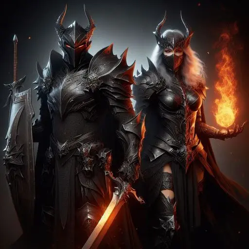 sks-on-dark-armor-fire