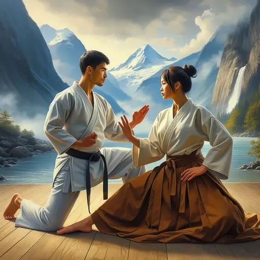 monks-training-outdoors